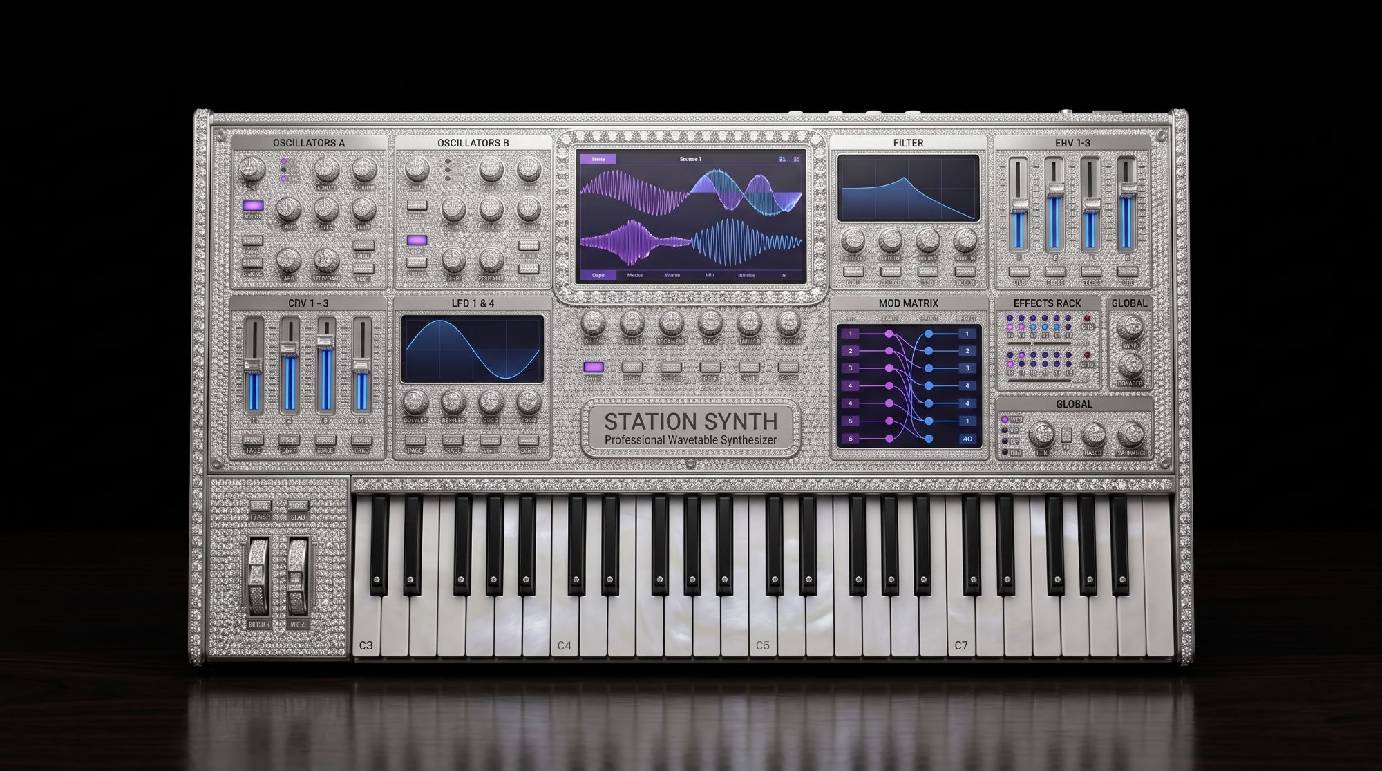 STATION SYNTH Legendary Bundle â€” wavetable synthesizer and its 10 expansion libraries