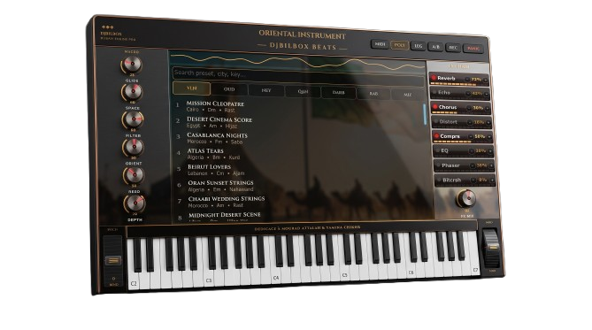 ORIENTAL INSTRUMENT — the DJBILBOX BEATS flagship plug-in